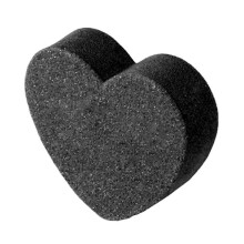 50pcs Professional DoubleSided Heart Shape Nail Files for Manicure Pedicure Acrylic Nails Black