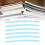20Pcs Spiral Binding Coil Set 13mm Diameter Large Capacity Blue 16