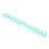 10Pcs Green Plastic Binding Spines 0.5in Diameter Coils 4