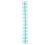 10Pcs Green Plastic Binding Spines 0.5in Diameter Coils 5