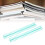 10Pcs Green Plastic Binding Spines 0.5in Diameter Coils 14