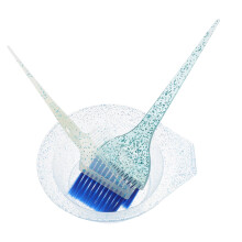 Hair Dye Bowl and Brush Set, Reusable Salon Quality Hair Coloring Kit for Precise Application and Mixing