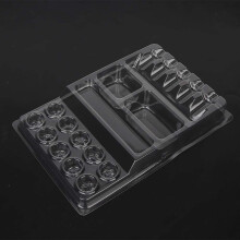 Disposable Tattoo Ink Tray with Multi Slot Organizer, Fast Setup Single Use Pigment Stand for Artists