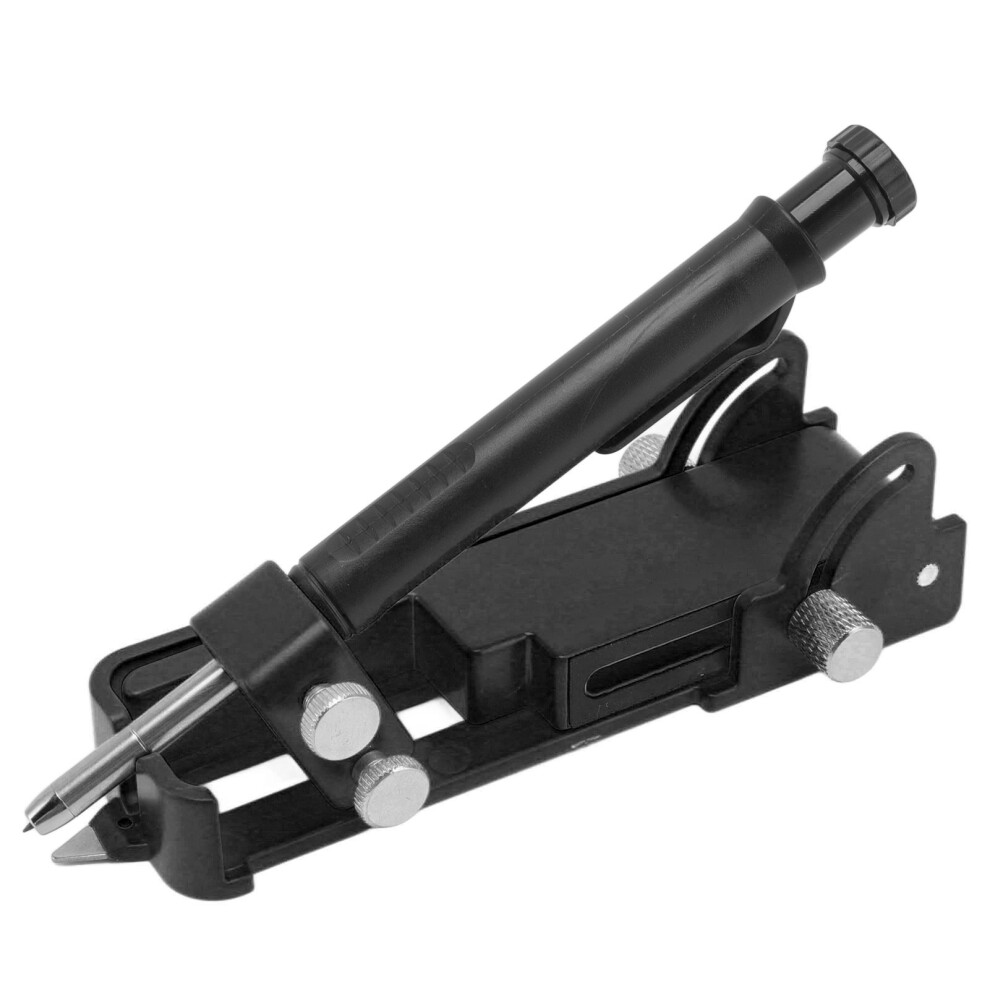 Multifunction Scribing Tool Construction Pencil Aluminum Alloy Black 8401390233122
