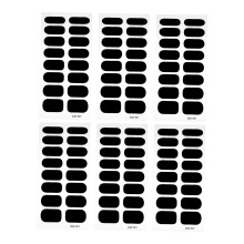 Nail Polish Stickers Set 6 Sheets LongLasting SelfAdhesive Nail Art Decals for Manicure and Parties