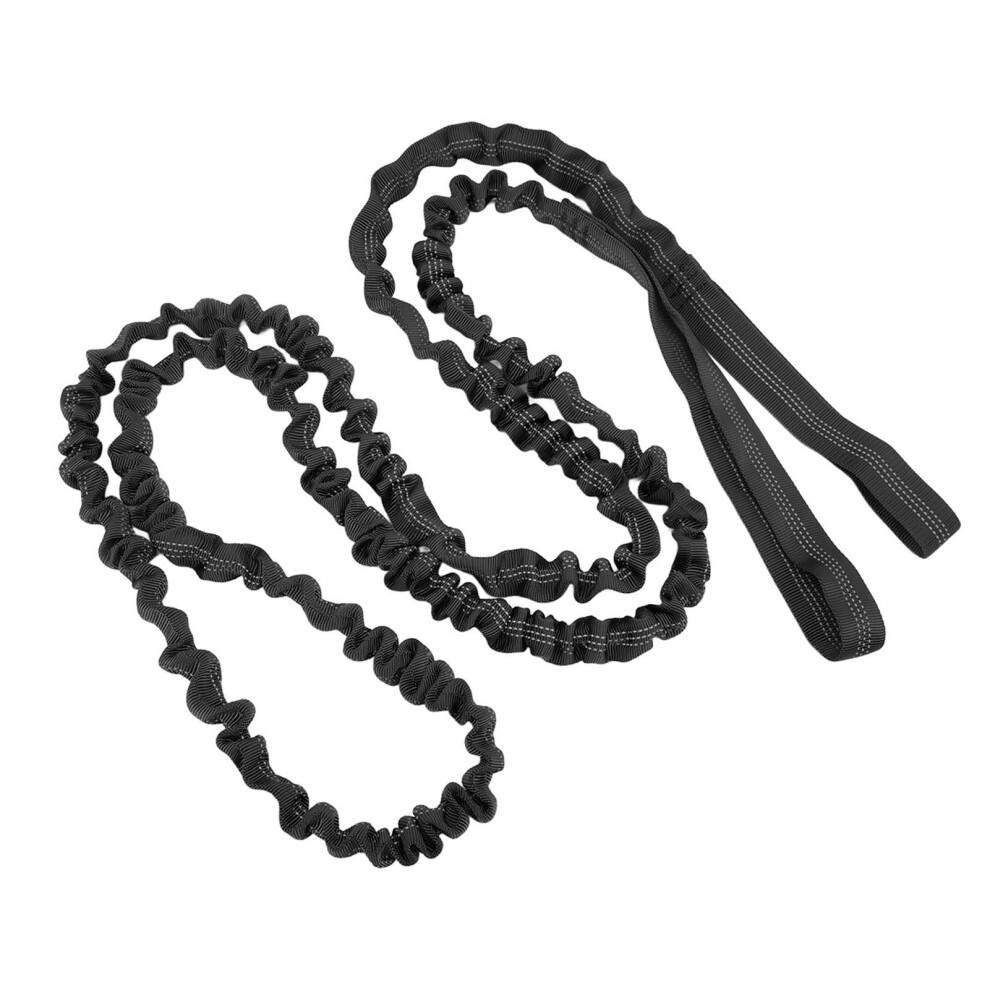 Sturdy 1.74M Bike Tow Rope With Elastic Shock Absorption & Alloy Buckles 6951390233056