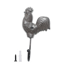 Iron Rooster/Hen Hook For Practical Home Use Elegant-Rooster