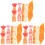 24Pièces Faux Sushi Résistant Réutilisable Décoration Maison 1