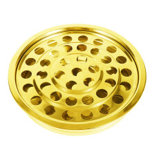 Durable Stackable 39 Compartment Serving Dish-golden plate
