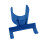 Wandregalsystem, schnell montierbar, Basis aus-Blau 1
