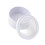 Transparenter PVC-Blumenstraußhalter mit Deckel.-Weiß 1