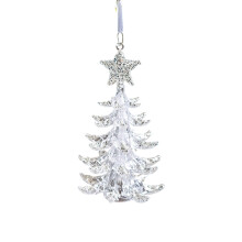 Moderne vakantiedecors onbreekbaar plastic hangend-Kerstboom