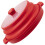 Microwave Splash Cover With Heat Resistant Handle Foldable-Red 1