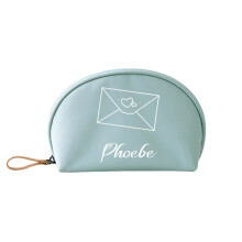 Octagonal Toiletry Case With Spacious Main Compartment-Blue