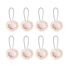 User Friendly ABS Materials Bed Clamps 8Pcs No Needle-cream