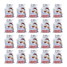Christmas Party Favor Bags Portable Plastic-Little Old Man