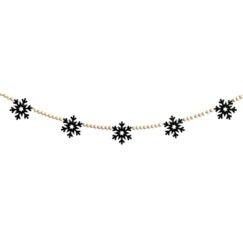 Ensemble de pendentifs suspendus pour cheminées en feutre,-005