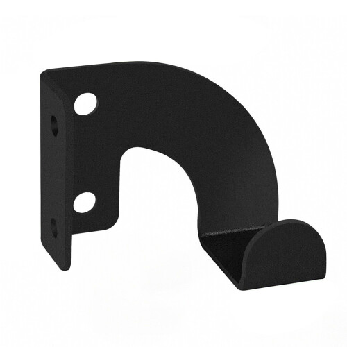 Metal Wall Mounted Storage Hook Weeding Whackers Holder-C Black