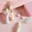 Pack of 9 Damage Release Bed Sheet Clips Double-rice white 7