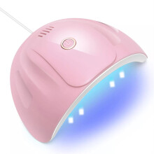 LED Nail Lamp with Detachable Base, USB Rechargeable Gel Nail Dryer for Hands and Feet Professional Manicure