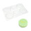 Durable 6 Unit Silicone Cake Molds For Creative Cooking-White 1