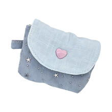 Elegant Stars Sequins Design Earphone Organizers Pouch Made-D