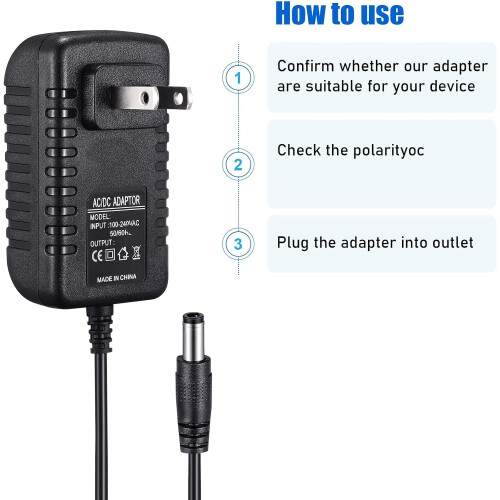 AC DC Adapter for Cobra JumPack XL CPP 12000 Jump Starter Charger with Smart Protection System 1