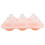 Unique Tennis Shape Ice Cubes Maker Silicone Flexible-Pink 6 1
