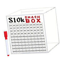 10K Smash Box, Unbreakables Spaarpotten voor volwassenen,