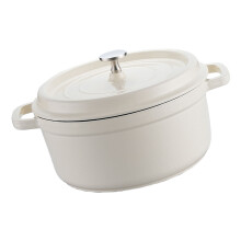 Heavy Duty Enameled Dutch Oven with Lid for Braising-twenty two