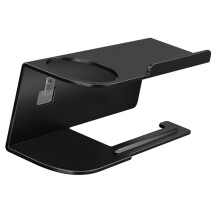 High Capacity Adhesive Mounted Drillless Bathroom-Black 1