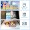 Double Compartment Snacks Container Silicone Food-light pink 6