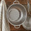 Elevated Base Nonrust Steel Kitchen Strainer to Keep-31.5cm 6