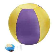 Balle interactive de jouet de chien de couleur vive pour-S