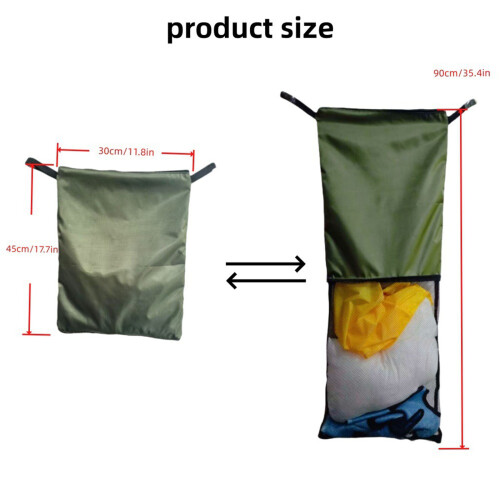 Dustproof Portable Garment Organizer Bag with Spacious-Black 2
