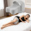Ergonomic Knee Pillow Memory Spume Pillow For Leg Support-White 3