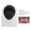 Silicone Tongue Piercing Practice Model with Stand, Realistic Soft Reusable Training Tool (Black) 3