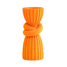 Vorhang-Kerzenhalter, Kerzenhalter, dekorative-Mandarine