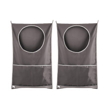 2pcs Modern Bathroom Wall Hanging Organizers Bag Oxford Cloth
