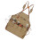 Ergonomic Carpenter Apron Padded Shoulder Straps 13-Khaki 1
