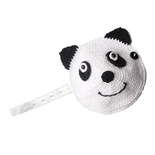 Gestricktes Schildkröten-Kostüm in Panda-Form,-M
