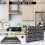 Planificateur de comptoir pliable pour bouteilles 2