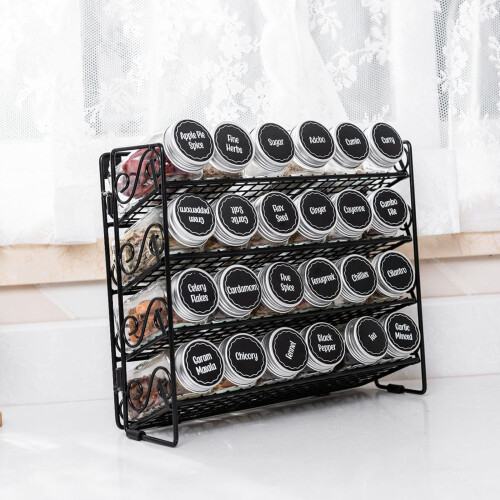 Permanent Mild Steel Pliable Seasoning Bottle Rack Multiple 2