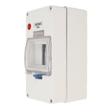 Außen-IP66 Schutz-Kasten für Leitungsschutzschalter, 4-Wege Stromverteiler, 200x100x105mm