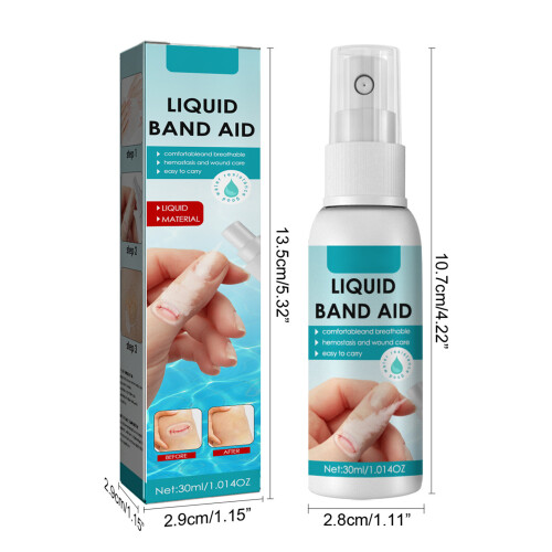 Waterproof Liquid Bandage 30ML - Breathable, Flexible, Easy to Use 1