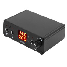 Digitale Tattoo-Stromversorgung 90–265V, Aluminiumlegierung, EU-Stecker