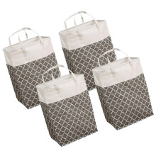 4X extra grote 75L kledingmanden waterdichte-grijze lantaarn