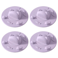 Cats Silicone Drink Cup Covers Universal Mug Lid Leakproof-2 4