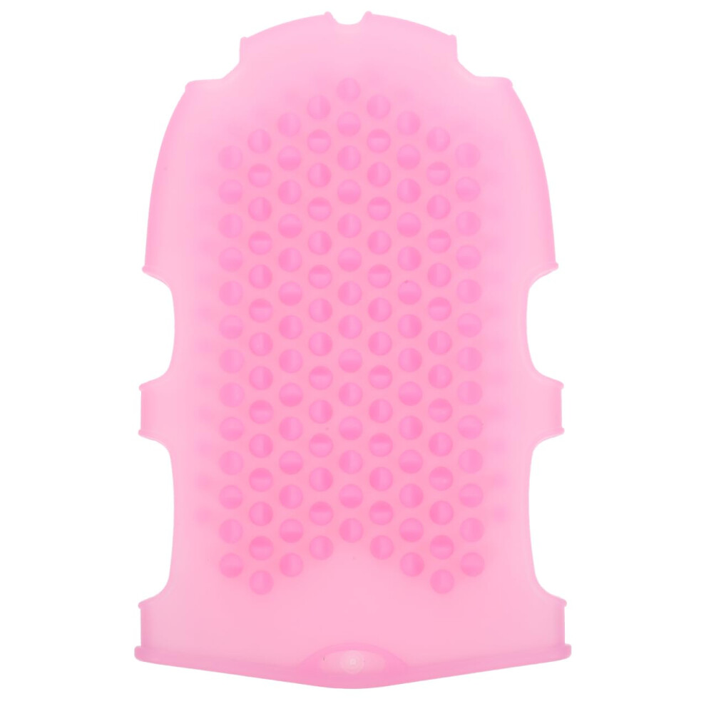 Silicone Body Scrubber Set with Dual Cleansing Massage for Gentle Skin Exfoliation in Bath and Shower