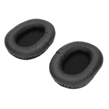 2 Paar Schwarze Proteinleder-Ohrpolster für Barracuda X Chroma Wireless Gaming-Headset